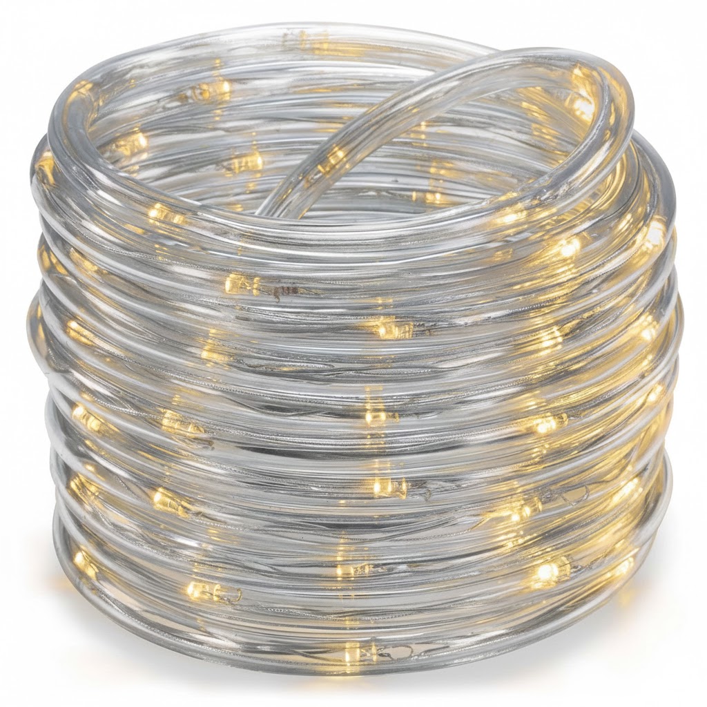 diLED 60 LED Lichterschlauch – Warmweiß, 5m