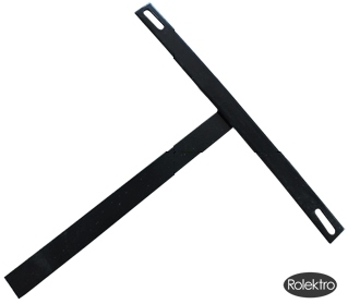 Rolektro Halterschiene, Halter für Akkus, light40