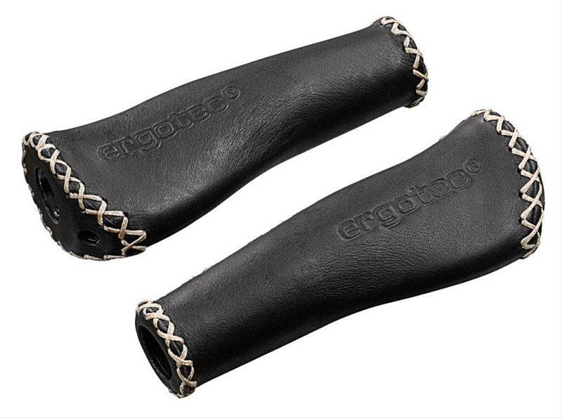 Fahrradgriffe / Griffe Ergo Tec Monaco schwarz mit Sicherung