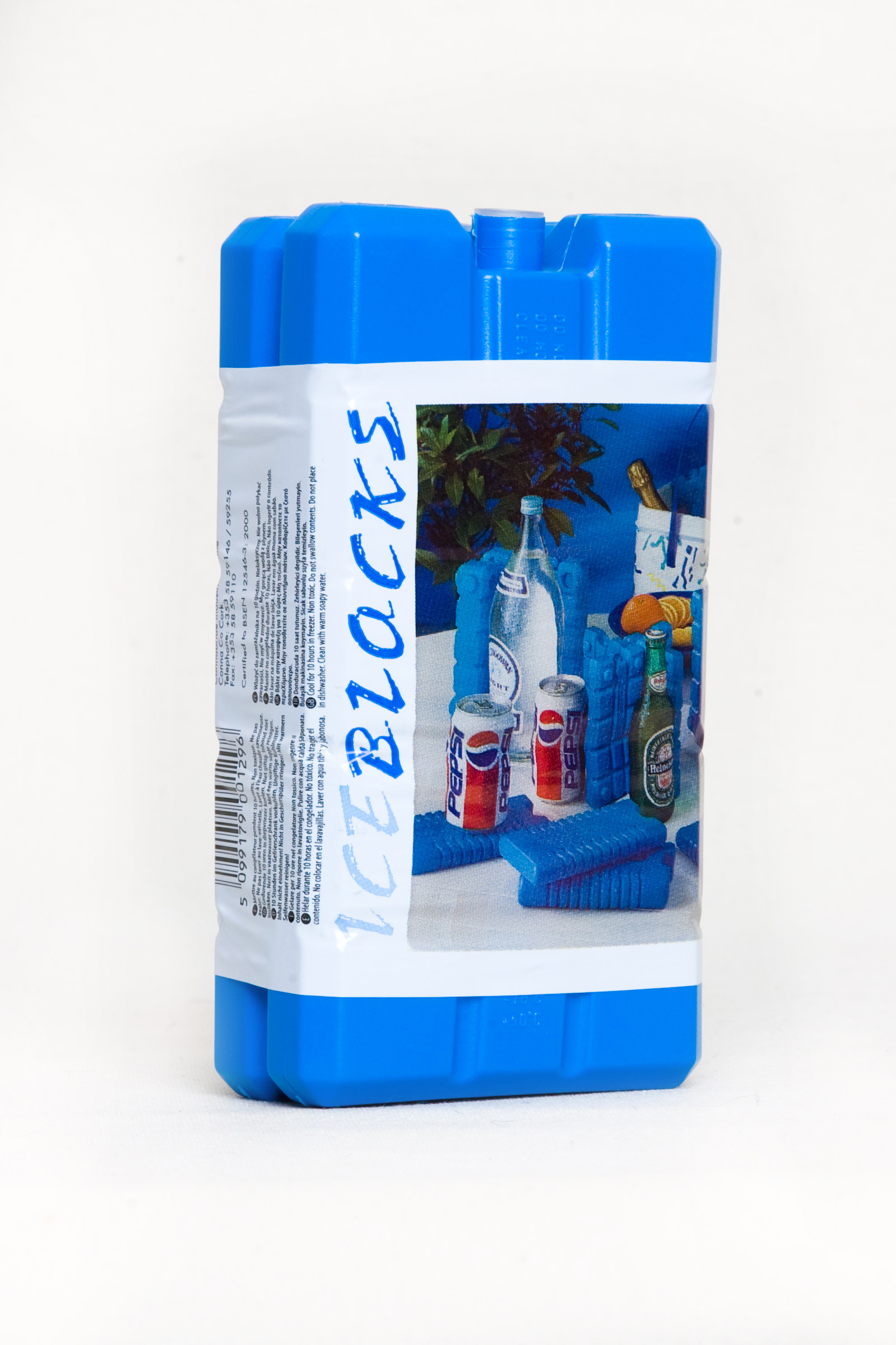 Kühlakku / Iceblock 2er Set blau 200g