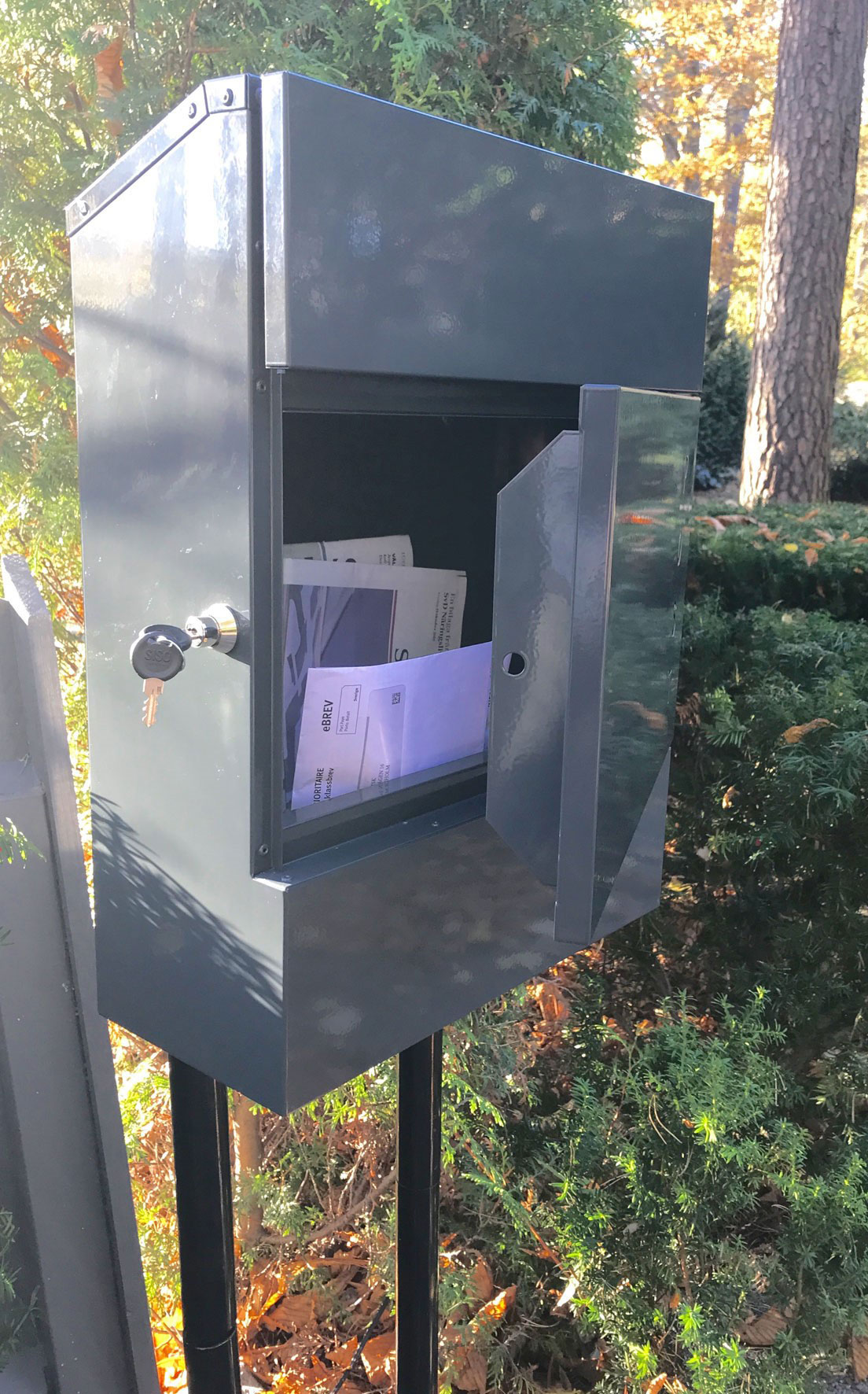 Briefkasten / Postkasten ScanPro 11-9 anthrazitgrau