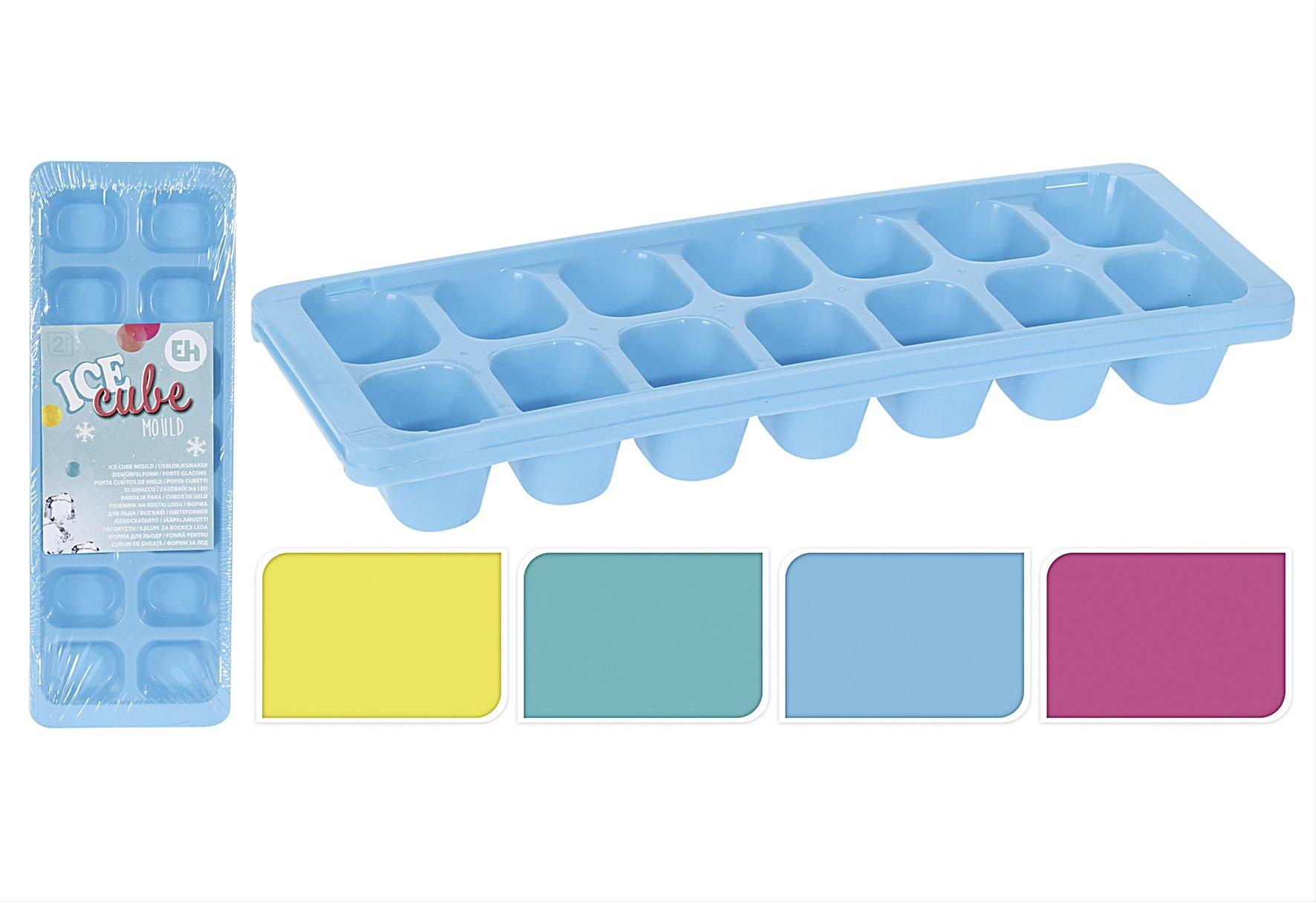 Eiswürfelbereiter farbig sortiert 25x9cm 1 Stück