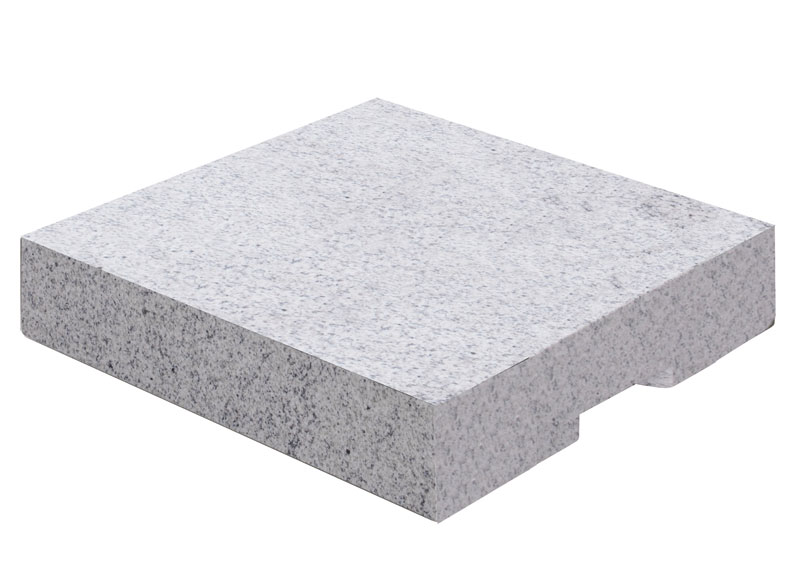 Doppler Granit Design-Platte ECO 55kg grau 50x50cm