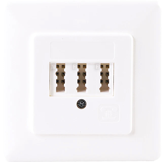 SCHWAIGER® TAE Anschlussdose NF/F Telefondose Unterputz