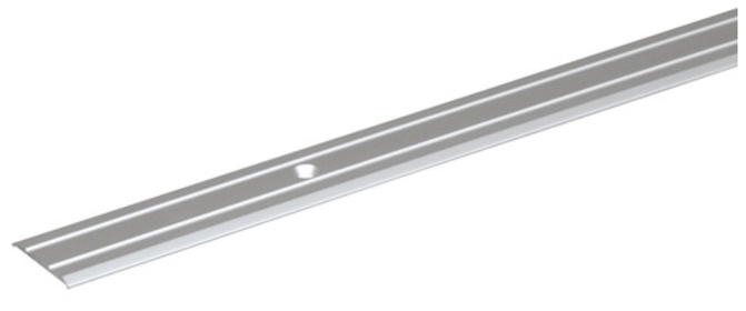 Übergangsprofil Alberts Alu silber 2 Rillen 90cm 25mm