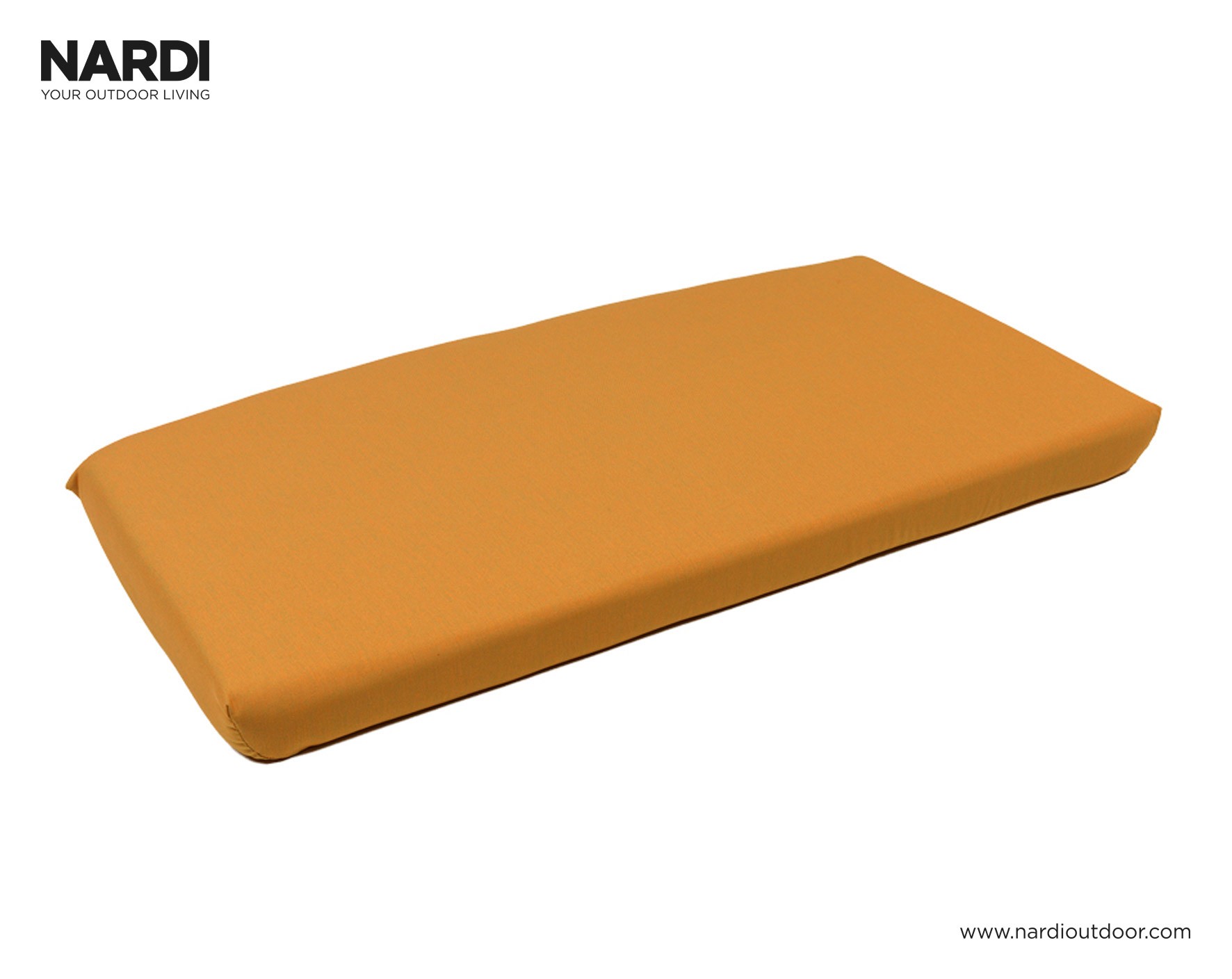 Auflage / Polster für Nardi Gartenbank Net Bench senape