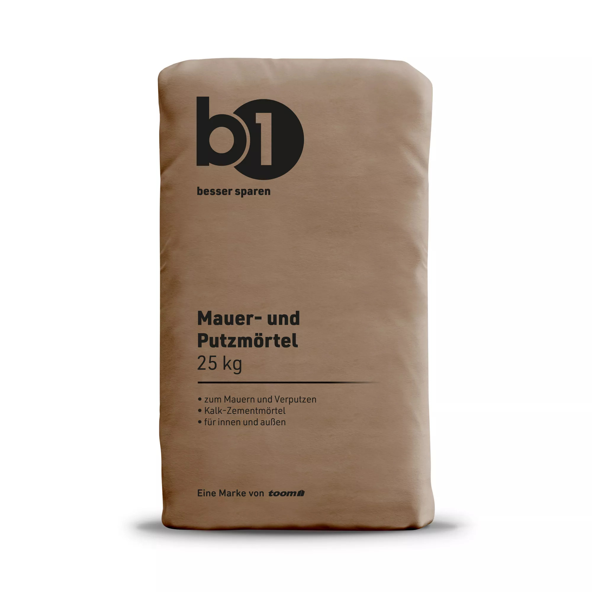 B1 Mauer- und Putzmörtel 25 kg