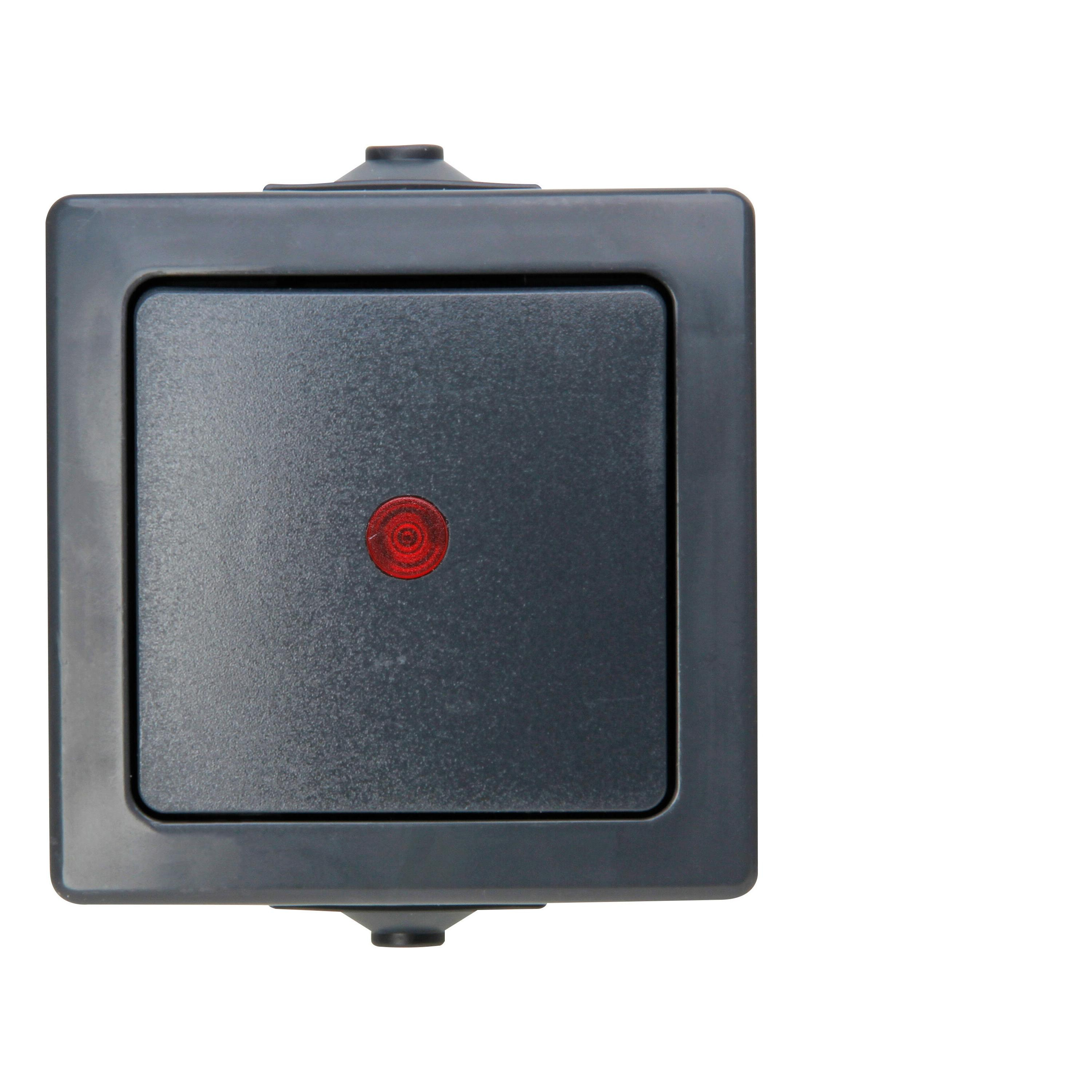 Kontrollschalter NAUTIC anthrazit