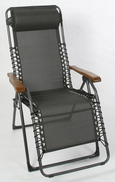 Sungörl Relaxsessel / Relaxliege Stahl OASI D.V. XL black-gold Sungörl Relaxsessel / Relaxliege Stahl OASI D.V. XL black-gold