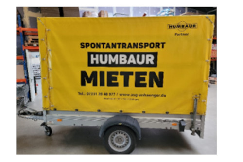 Verleih Anhänger Humbaur Typ HA 133015