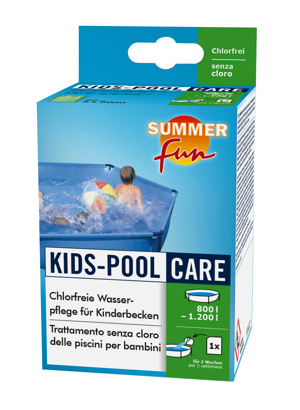 SUMMER fun Wasserpflege für Kinderbecken Kids Care