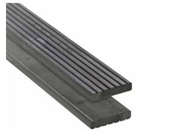Terrassendiele beidseitig KDI grau Kiefer  2,8x14,5xx300 cm