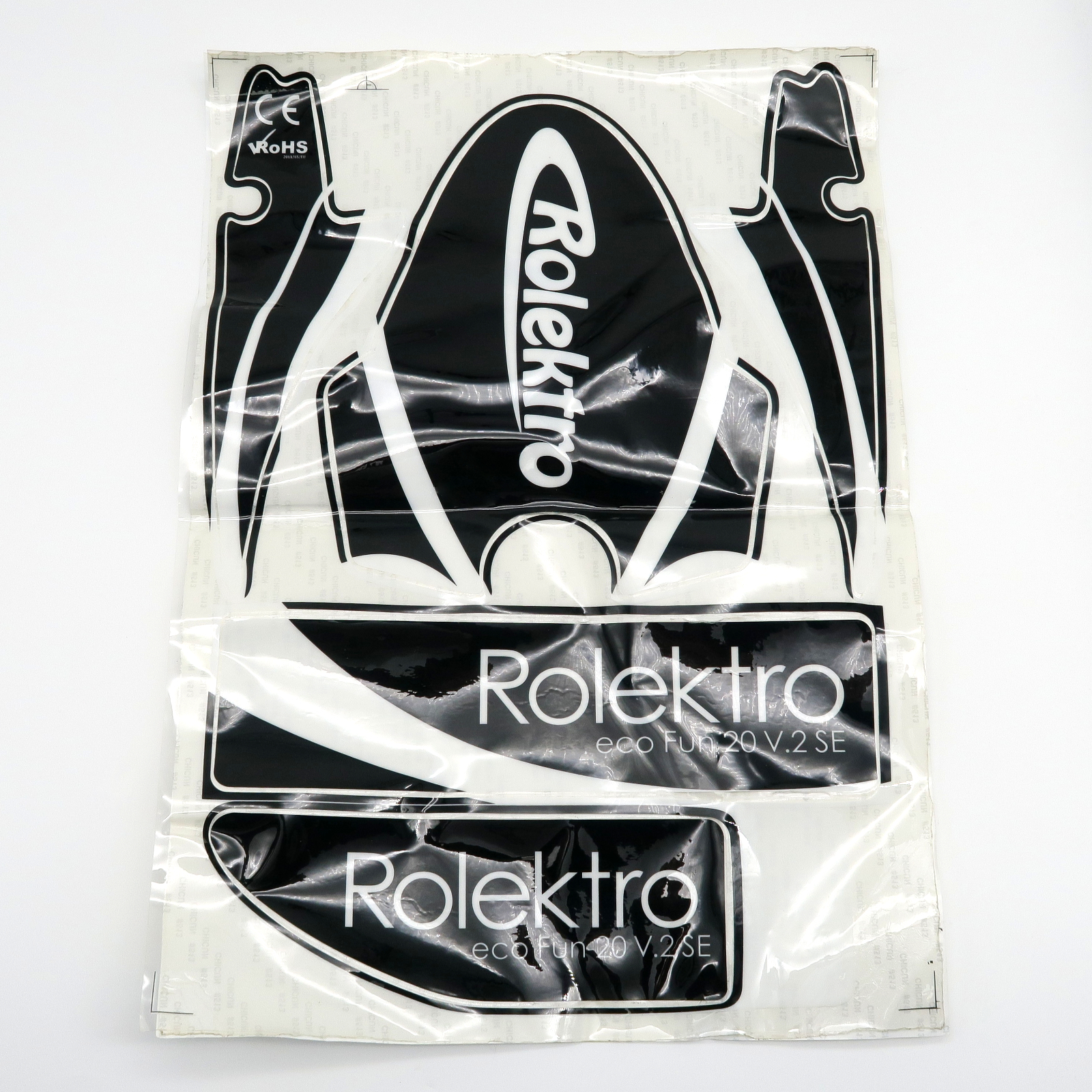Rolektro Rolektro Aufkleber, schwarz für Fun20V2