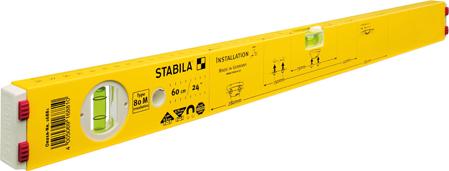 Wasserwaage Installation 60cm Stabila