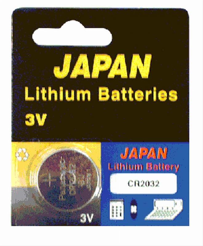 Batterie CR 2032