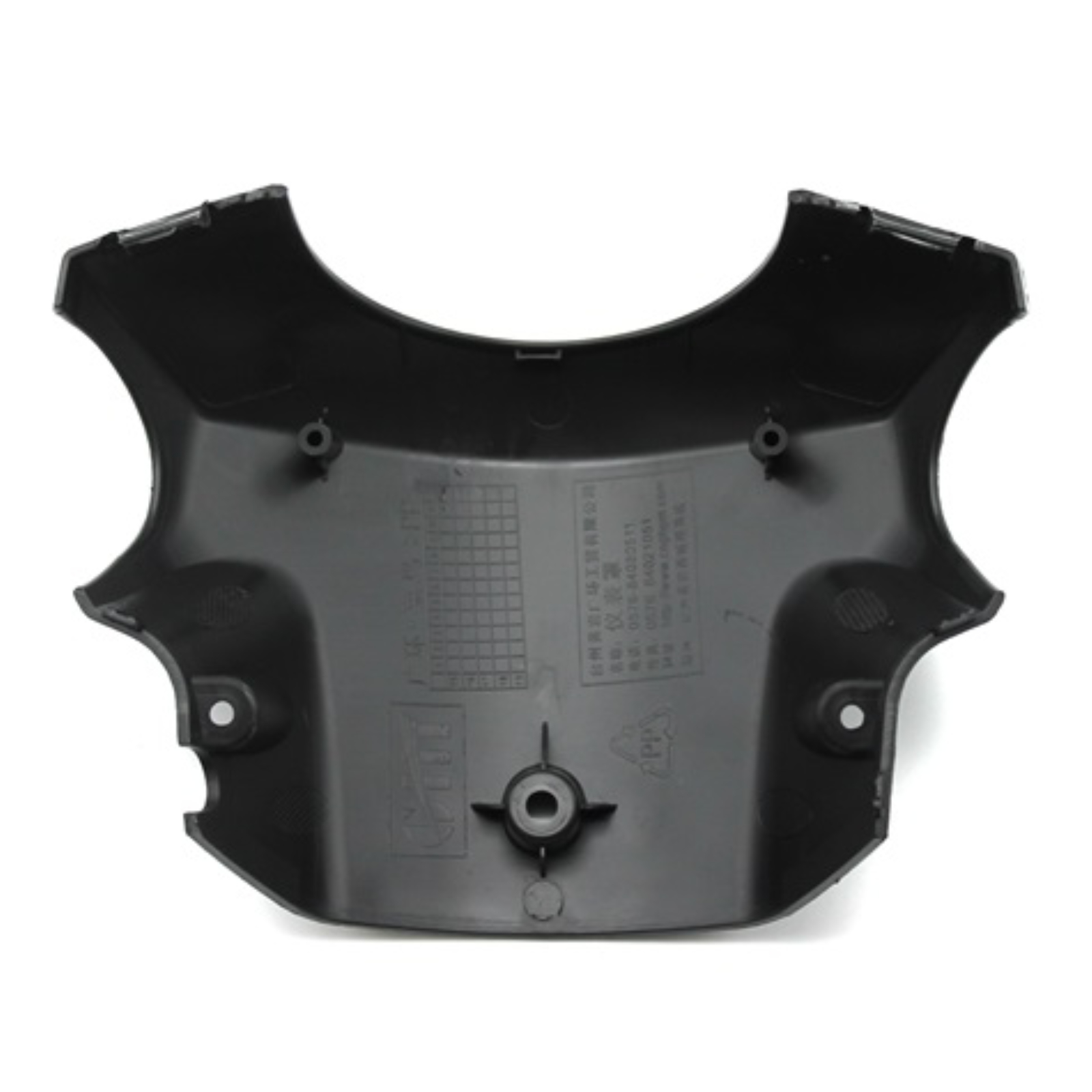 Rolektro Verkleidung, Tacho, Rückseite, schwarz für Carrier25V2/V3