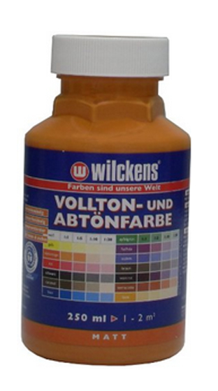 Wilckens® Vollton- und Abtönfarbe Terracotta matt 250ml