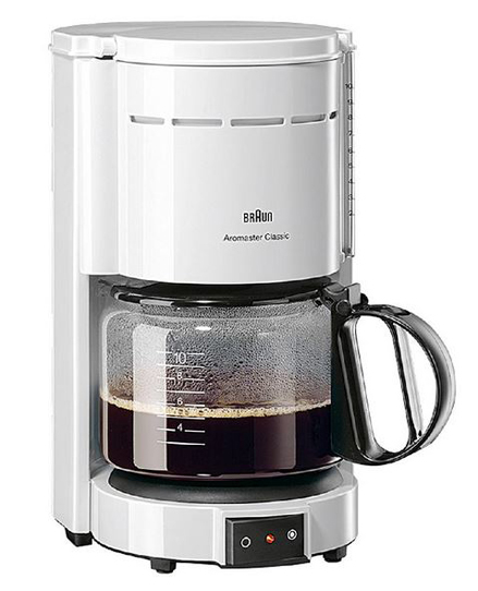 BRAUN Kaffeemaschine KF 47 weiss