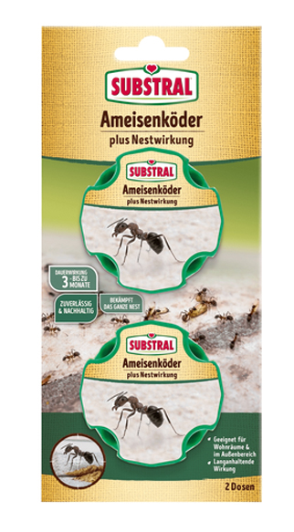 Substral Ameisenköder plus Nestwirkung Naturen 2 Stück