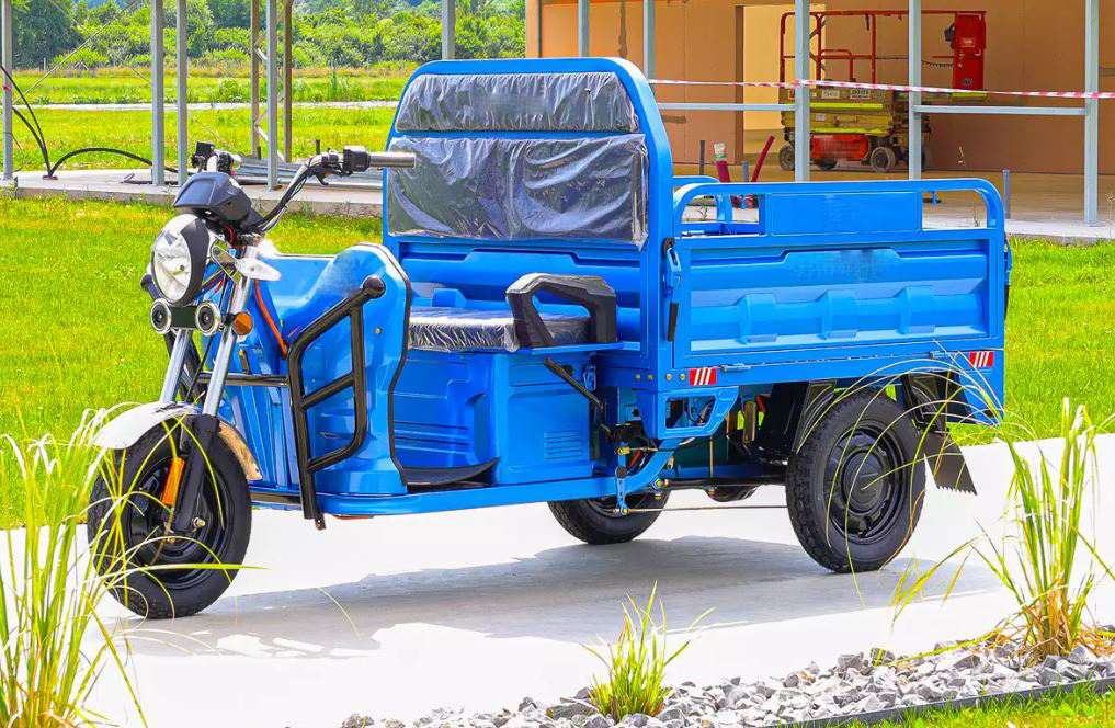 edi Cargo Muli Tourer Elektromobil Seniorenroller 2-3 Sitzer XL, Seniorenmobil Elektromobil, Fahrrad