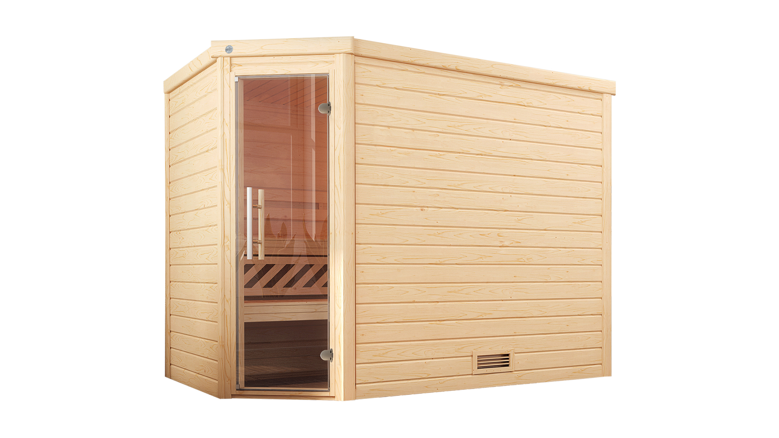 Weka Massivholz Sauna TURKU 3 GT
