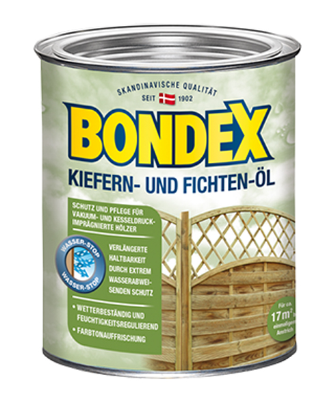BONDEX KIEFERN UND FICHTEN ÖL 750ml