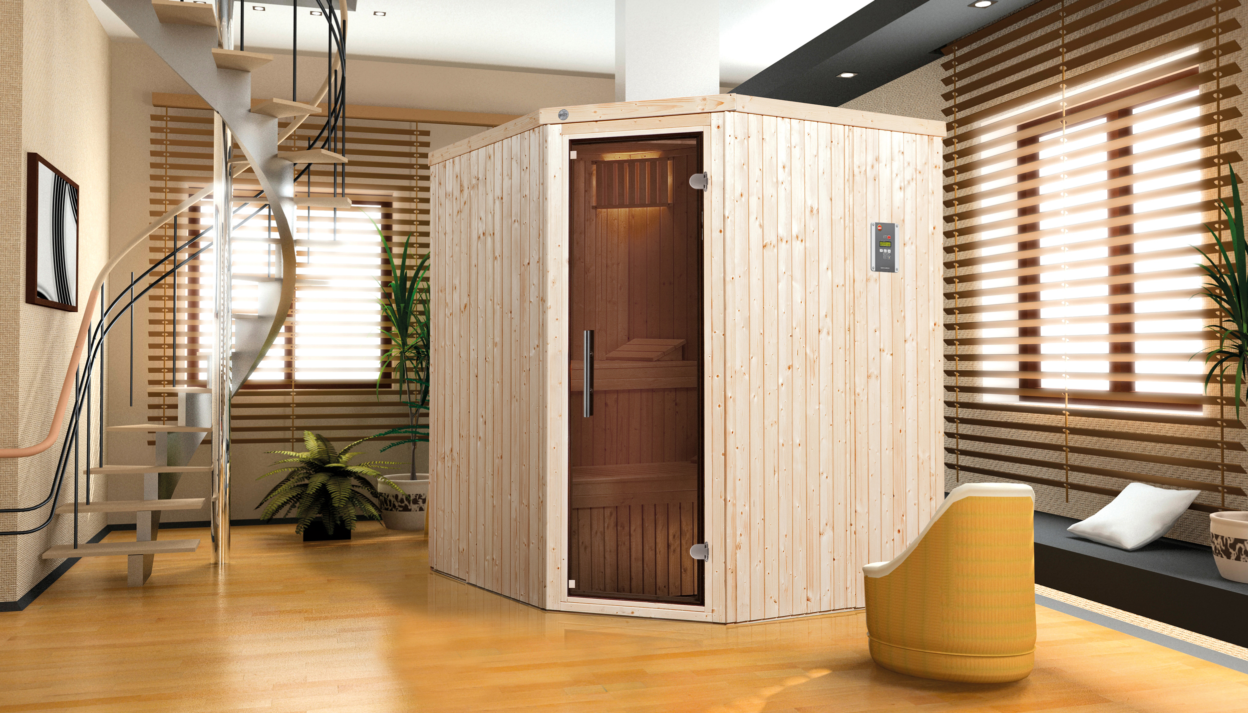 Weka Sauna KIRUNA 2 GT 230V 4,5 kW