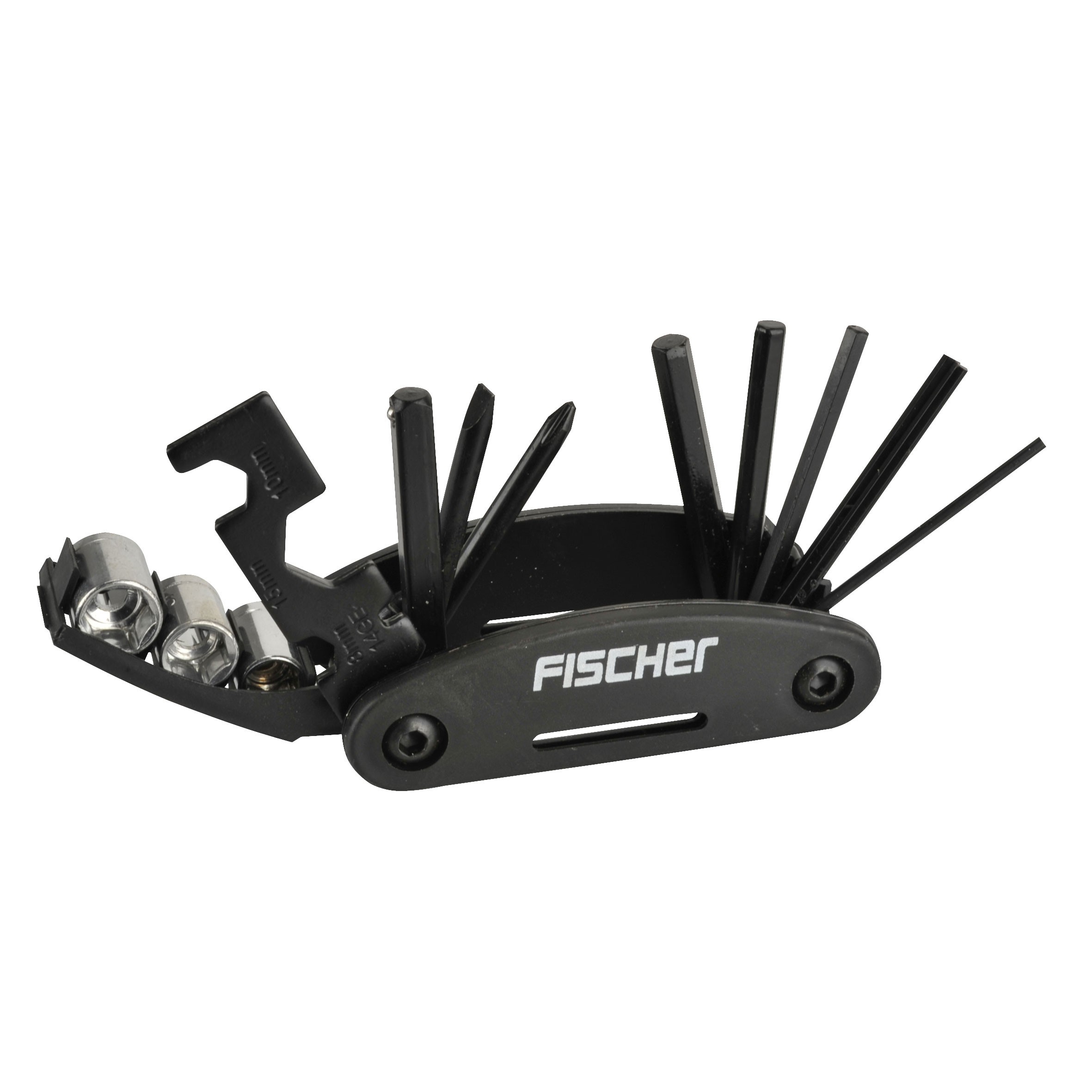 Fischer Fahrradwerkzeug / Faltwerkzeug 15-teilig