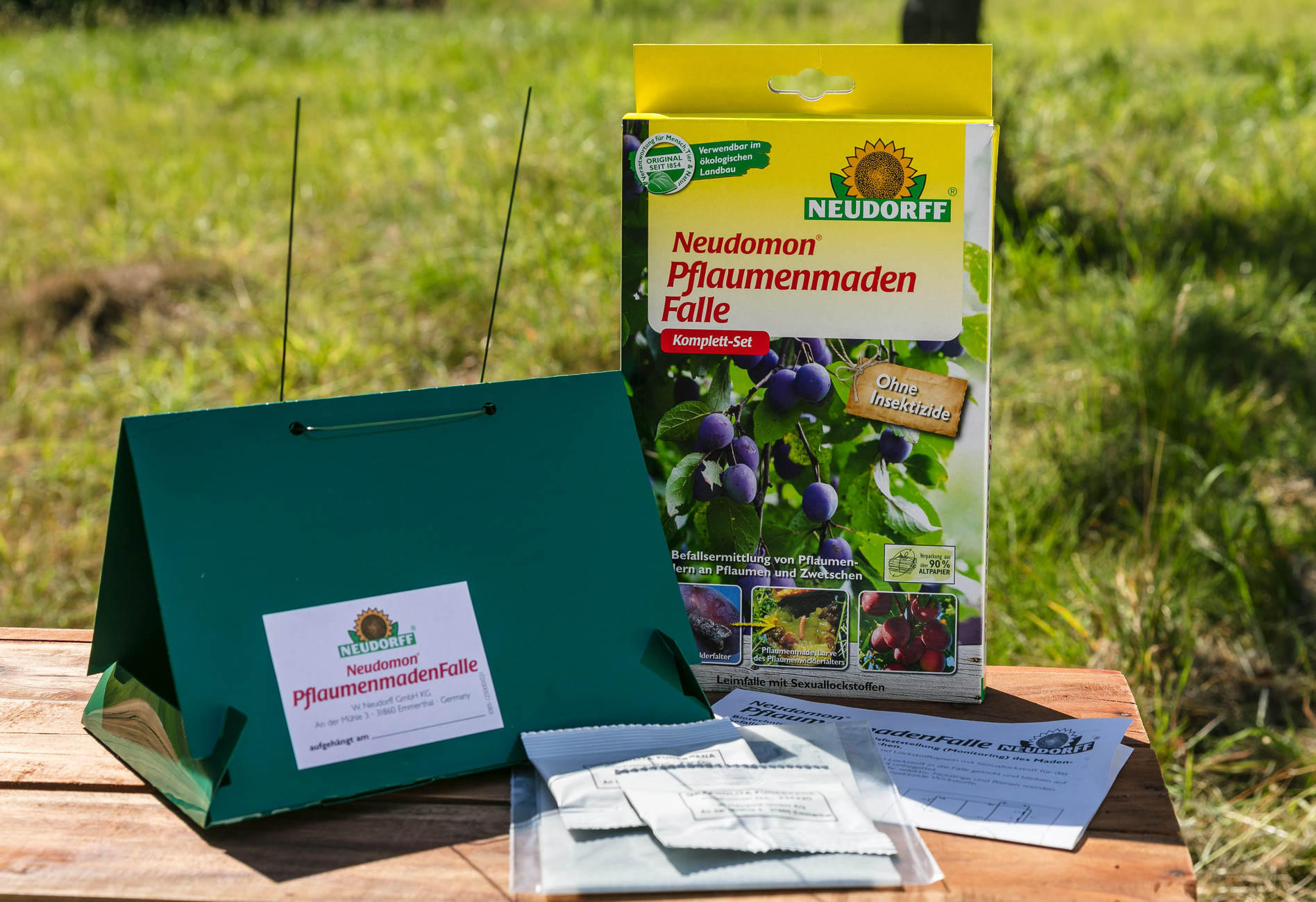 Neudomon Pflaumenmaden Falle