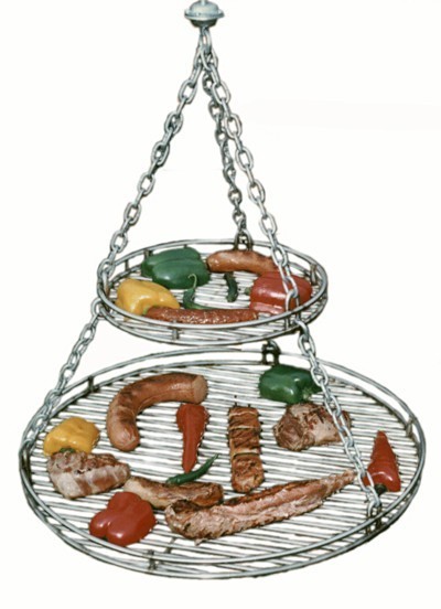 Warmhalterost / Zusatzrost  Edelstahl Ø 50 cm