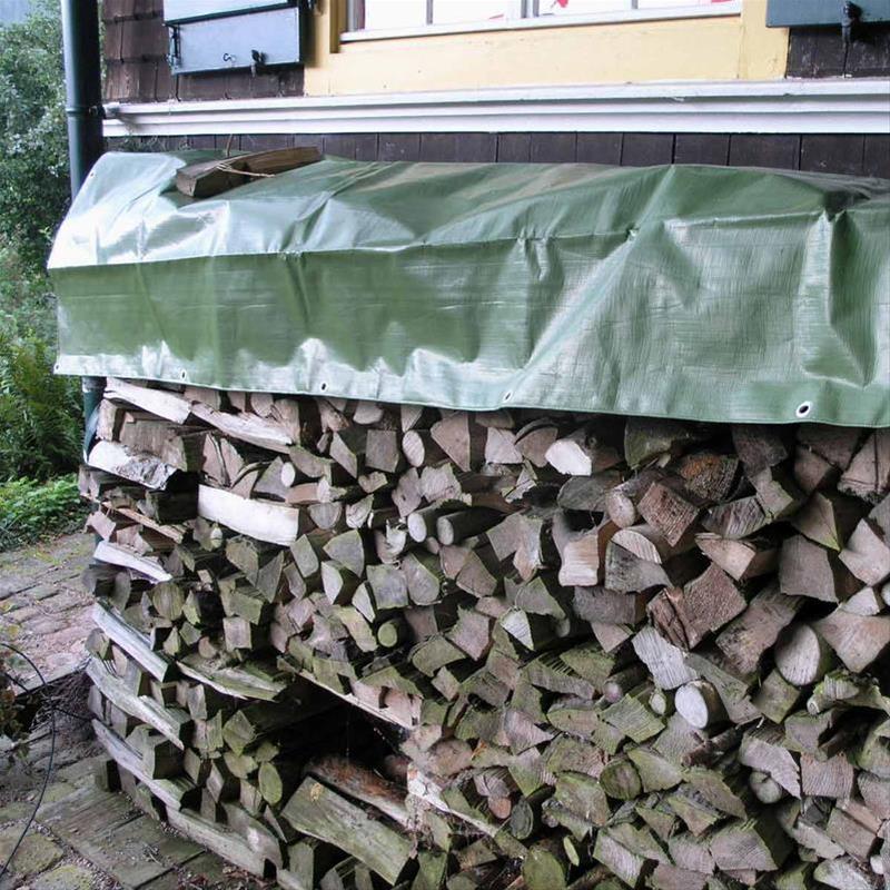 Holz-Abdeckplane / Brennholzabdeckung easy Noor 1,5x6m 90g/m²