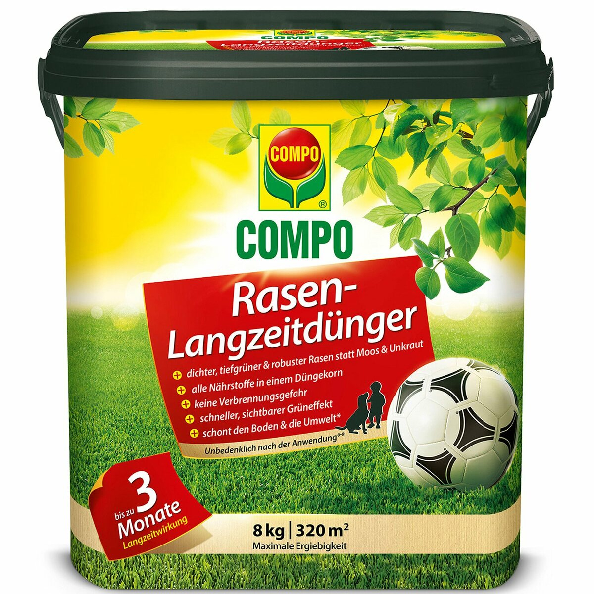 Compo Rasen Langzeitdünger 8kg