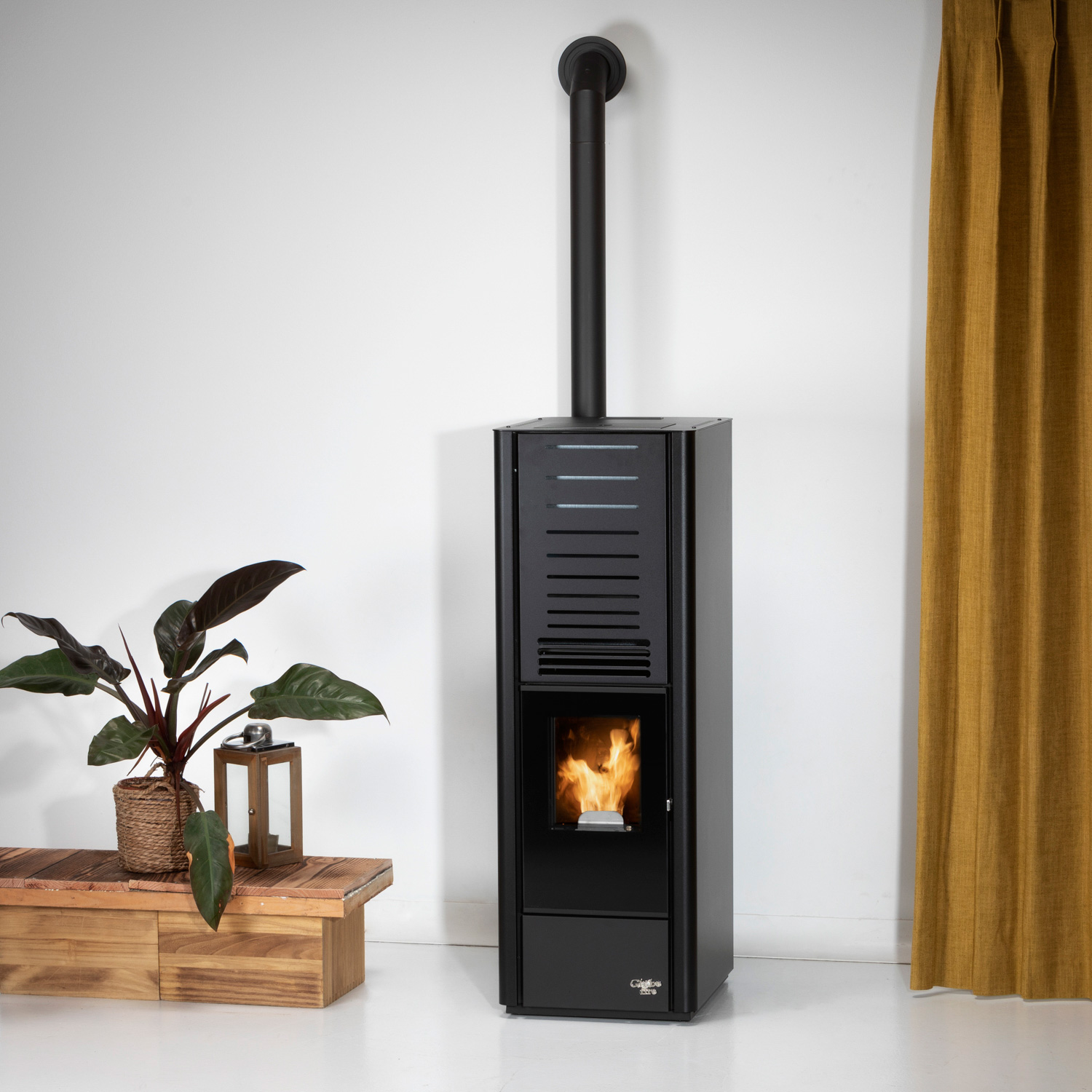 Pelletofen Globe-fire Jacobus black 8kW