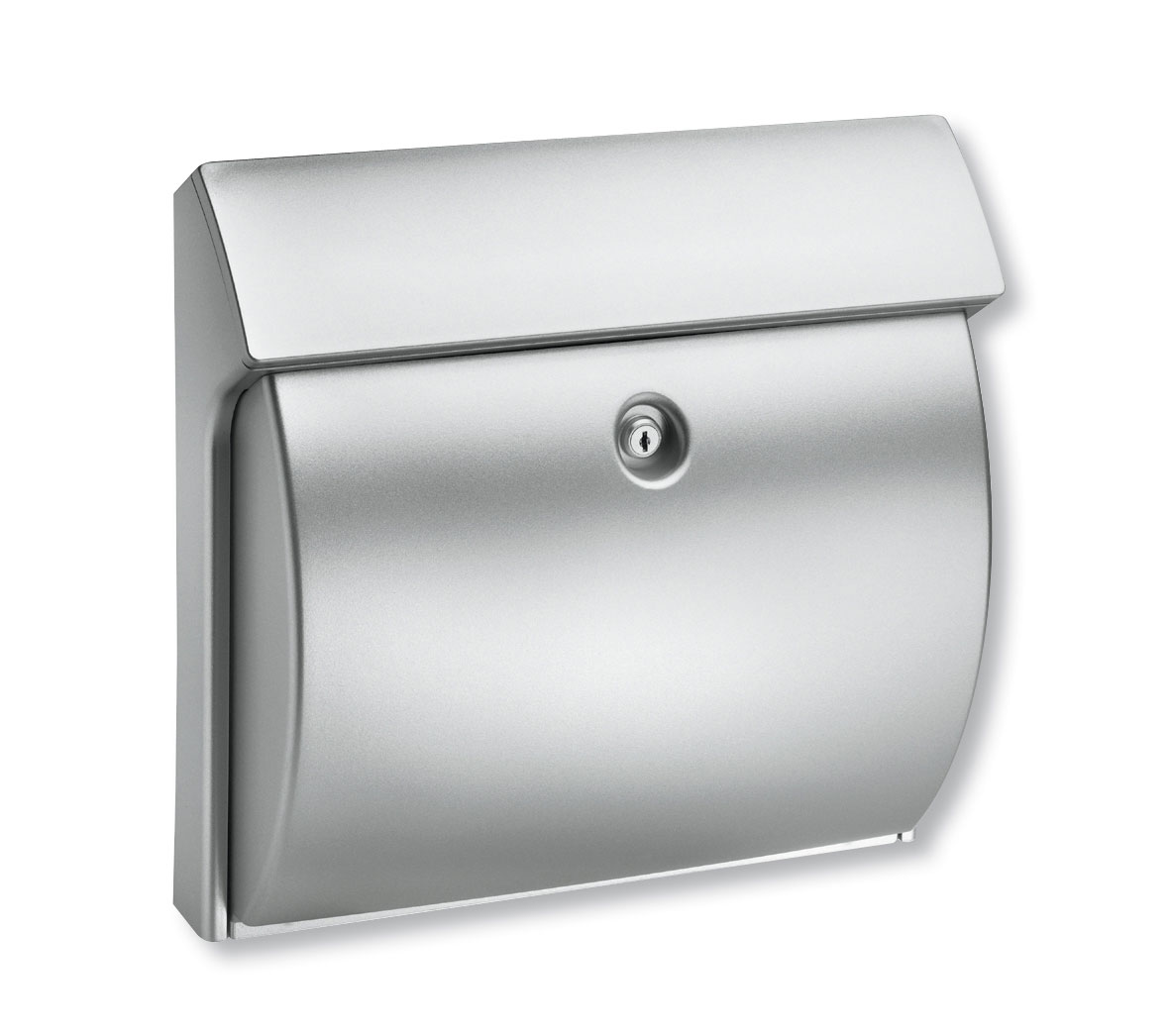 Burg Wächter Briefkasten Classico Kunststoff silber 375x384x145mm