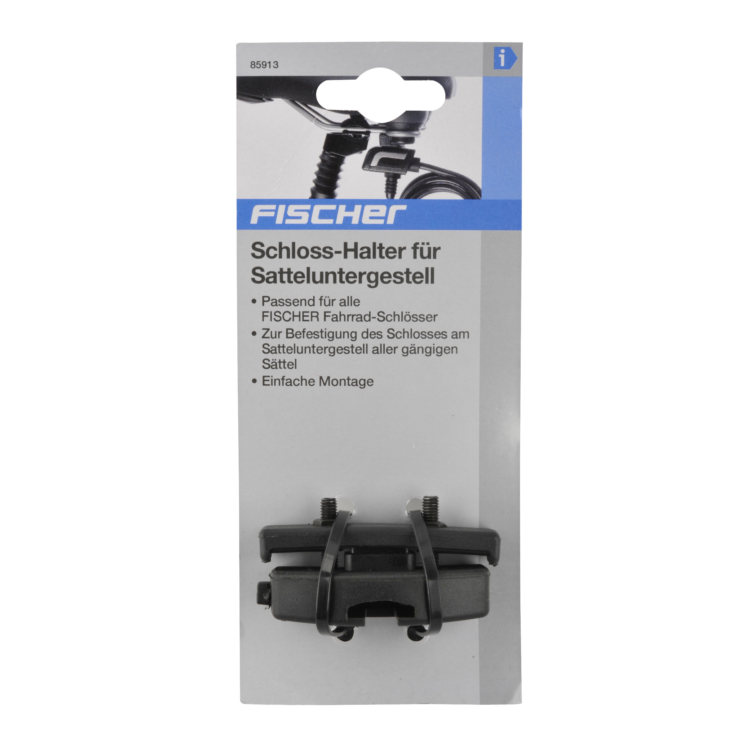 Fischer Halterung für Fahrradschloss / Satteluntergestell