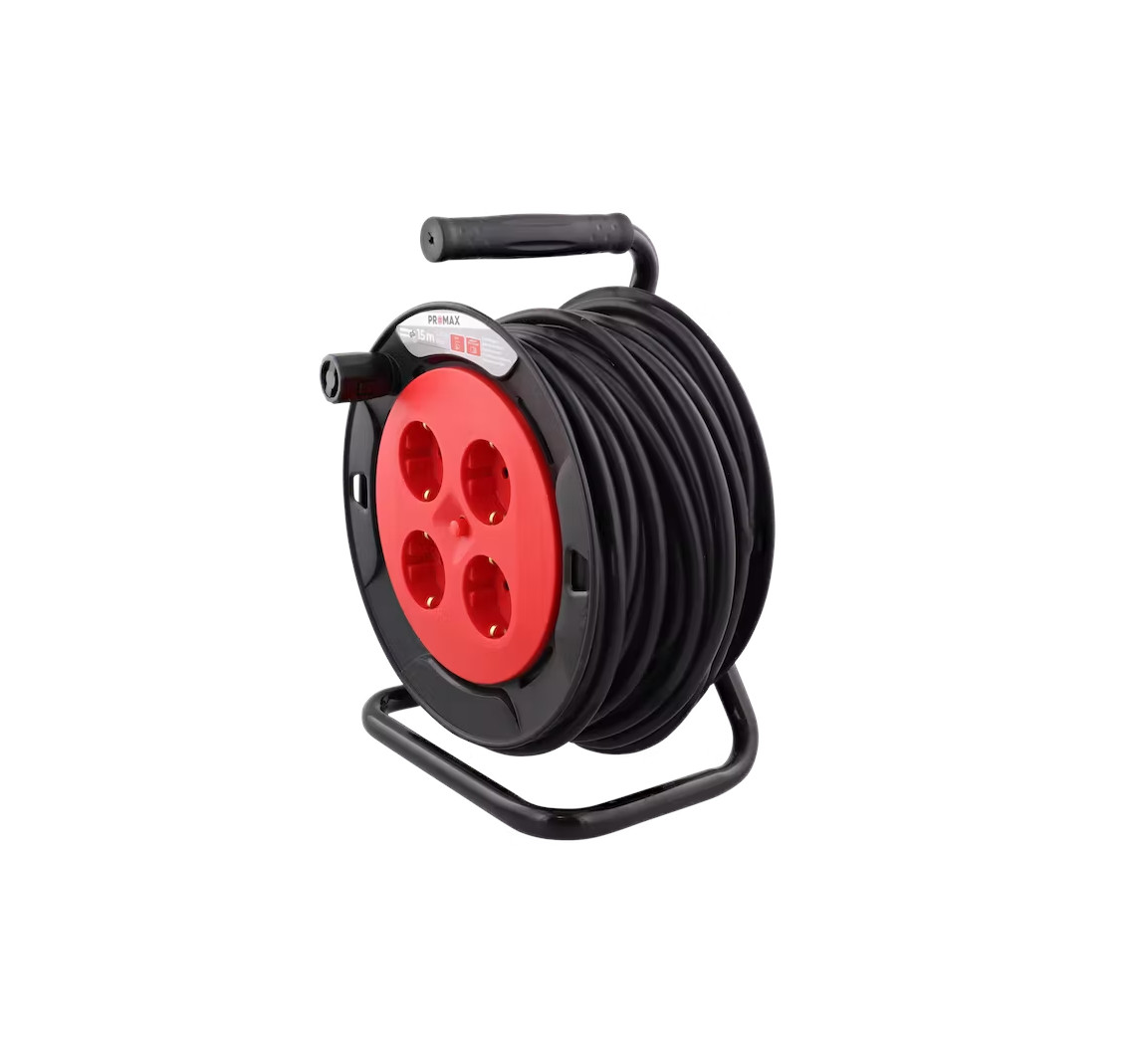 Kabelrolle Pro Max 15 m 4 Steckdosen
