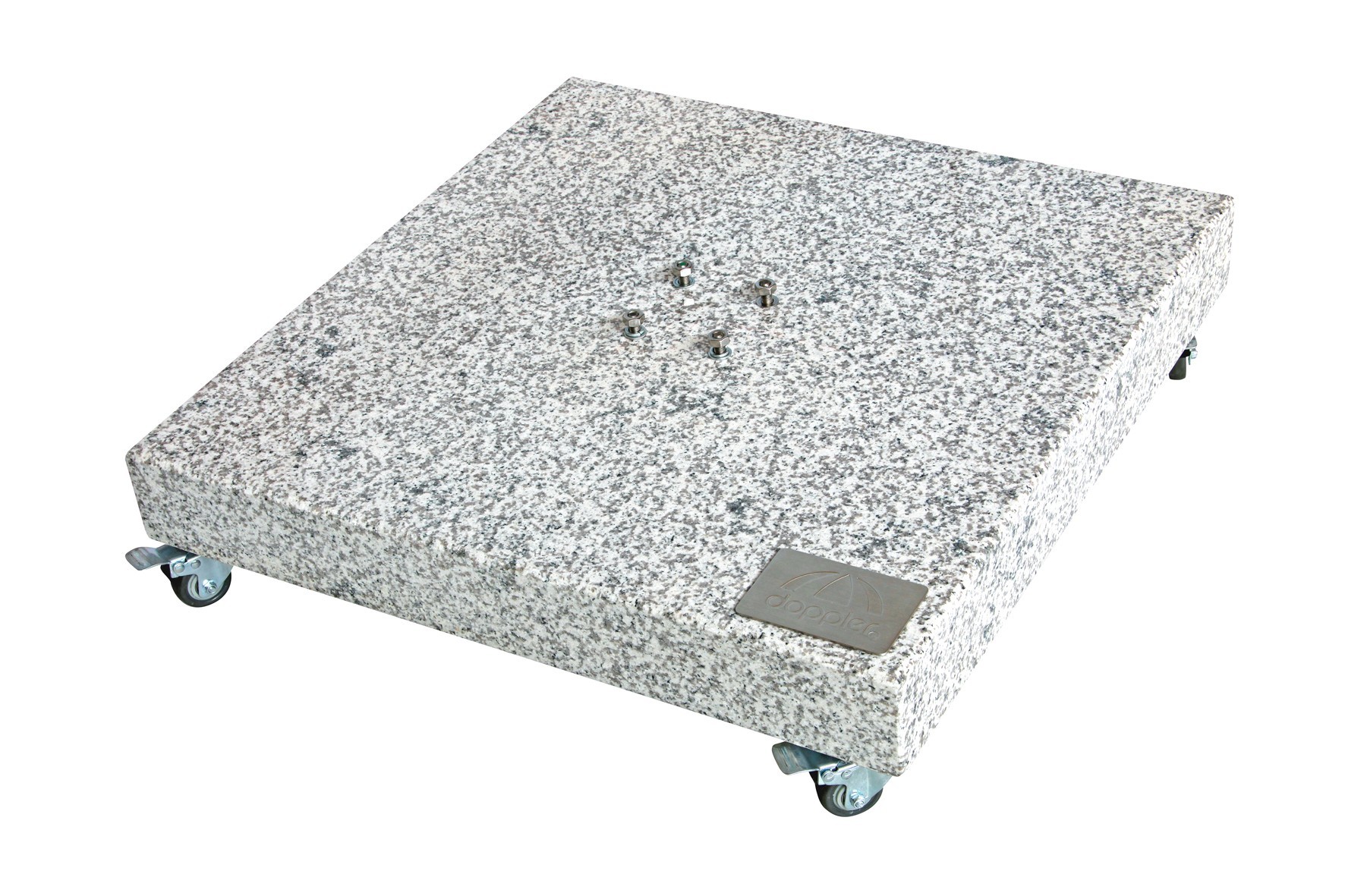 Doppler Sonnenschirmständer Grundplatte Granitplatte 140kg 80x80x14cm