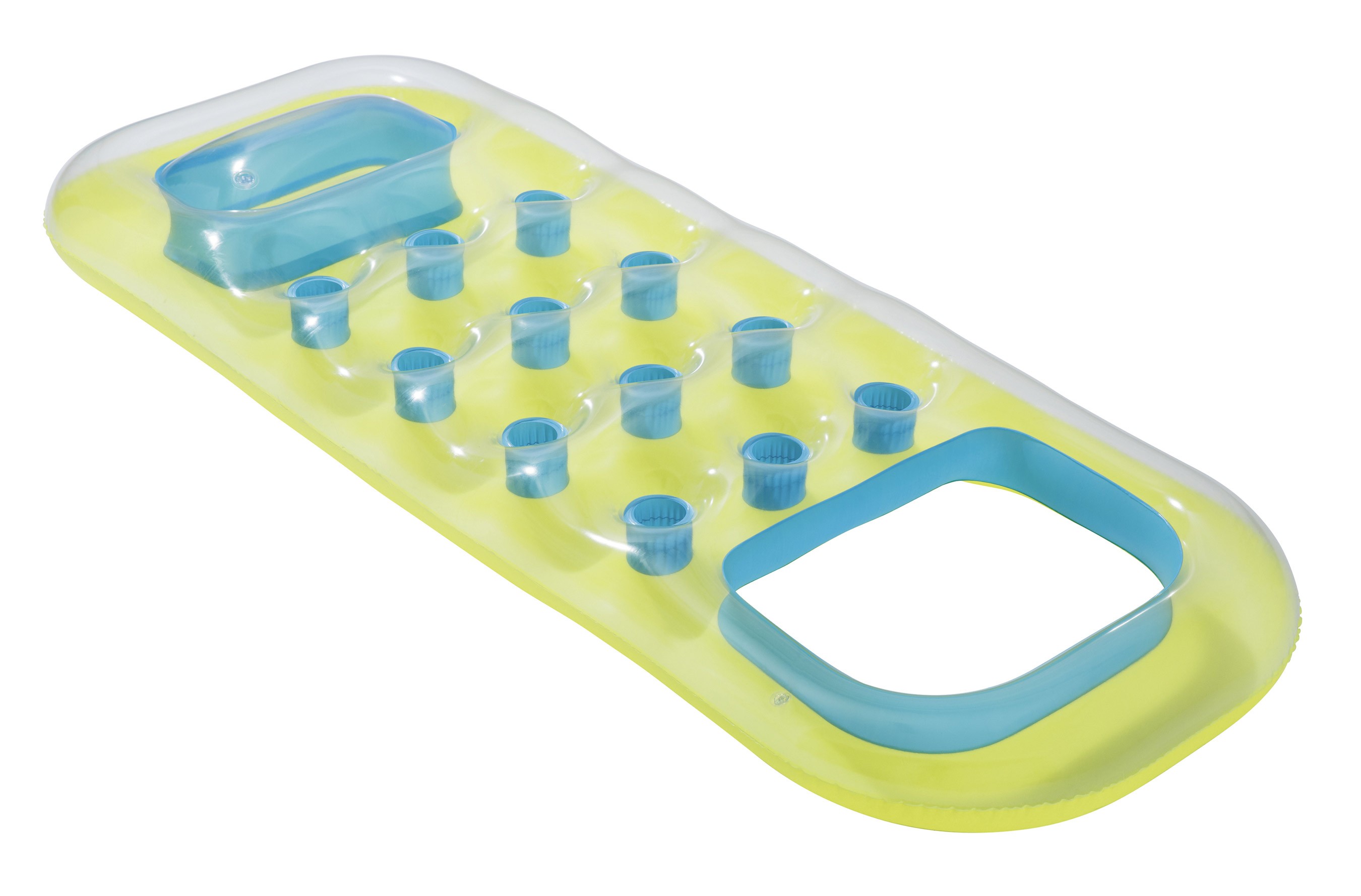 Luftmatratze Bestway Open Pool Float 185x74cm 3-farbig sortiert 1 Stck