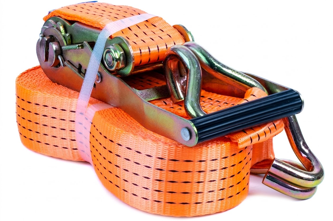 Schwerlast-Spanngurt mit Ratsche (10 m / 50 mm / 5 t)