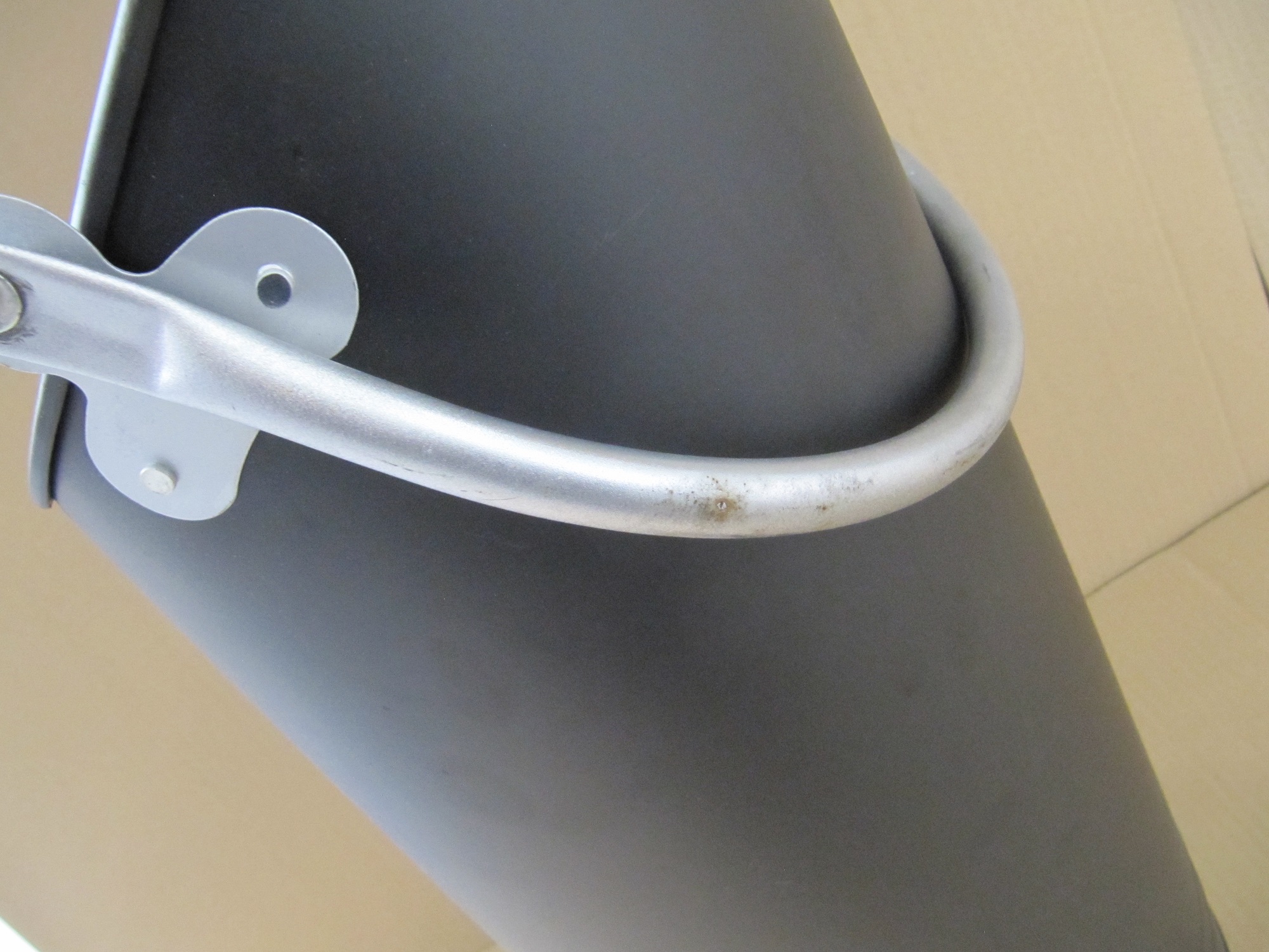 B-Ware Pellet / Pelletkorb / Kohlenschütte Lienbacher schw Nickel