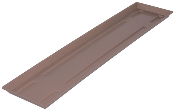 Blumenkasten Untersetzer Standard 80 cm taupe