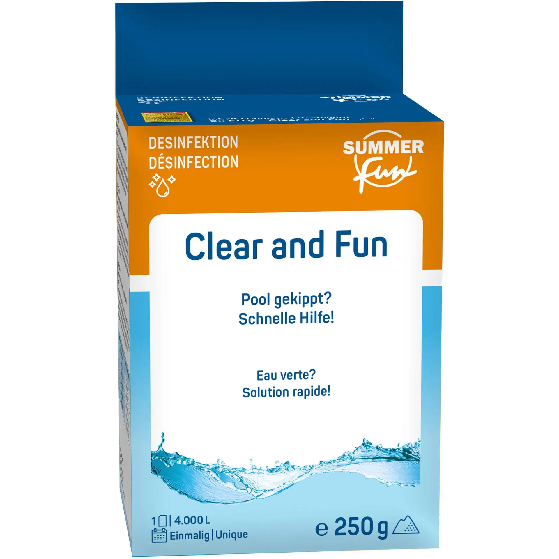 SUMMER fun Clear and Fun Pool gekippt? Schnelle Hilfe!