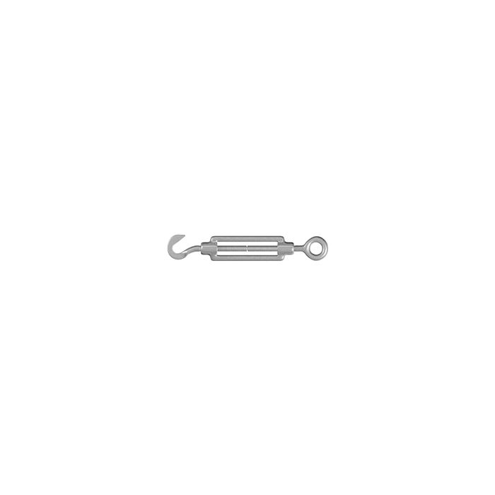 Spannschloss mit Haken und Öse M6 × 110 mm, verzinkt