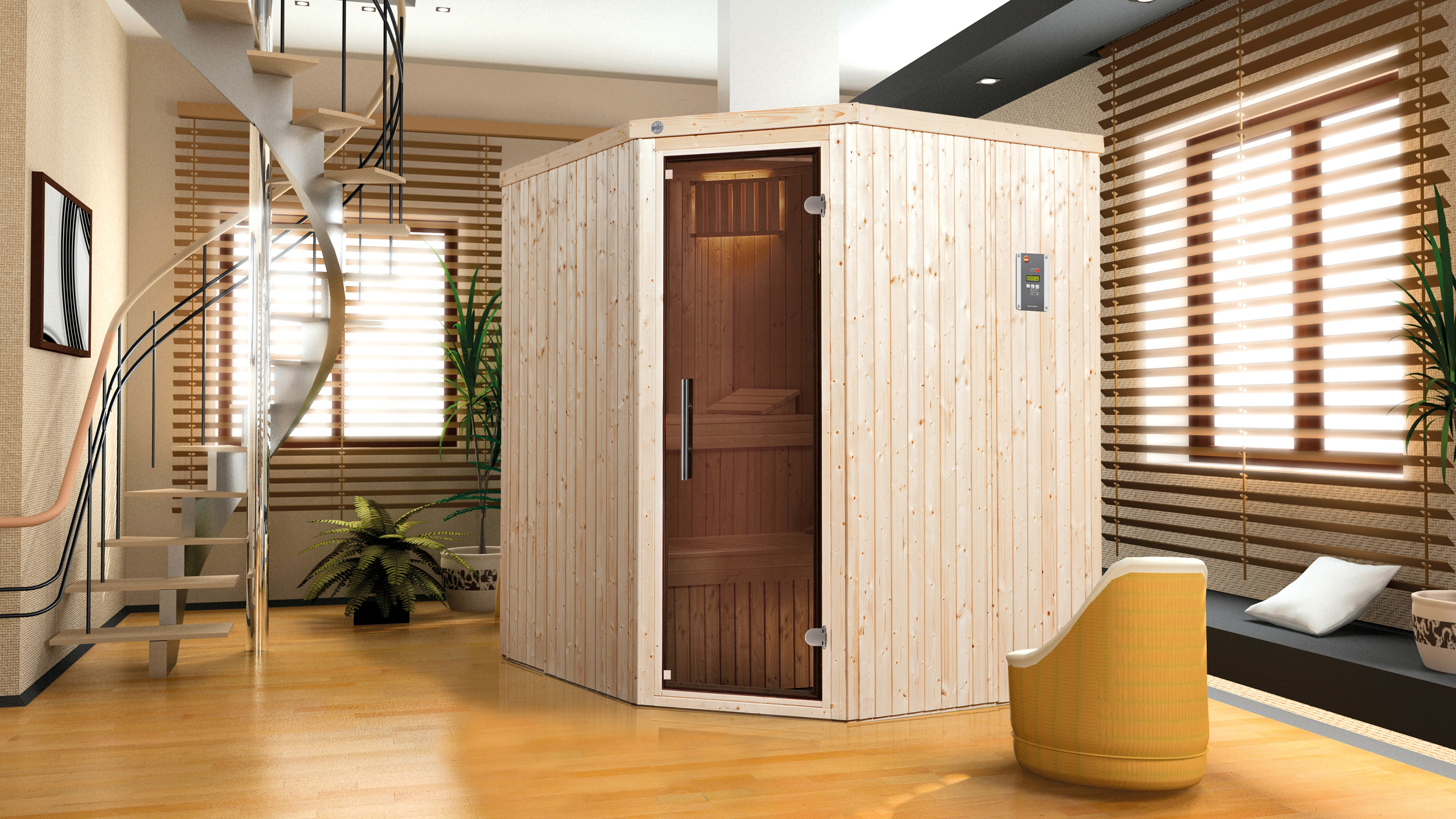 Weka Sauna KIRUNA 2 GT 230V 4,5kW Bio