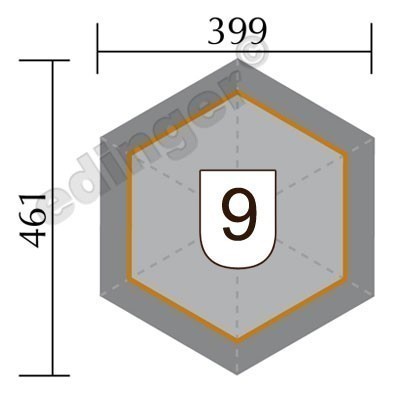 weka Pavillon 656 Gr.2, Sparset inkl. roten DS