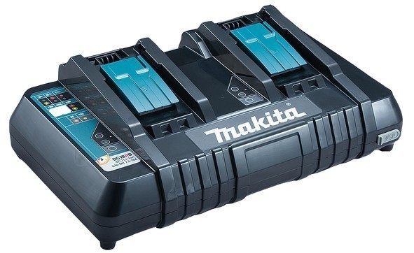 Makita Akku Doppel-Ladegerät DC18RD für 2 Makita / Dolmar Akkus 18V