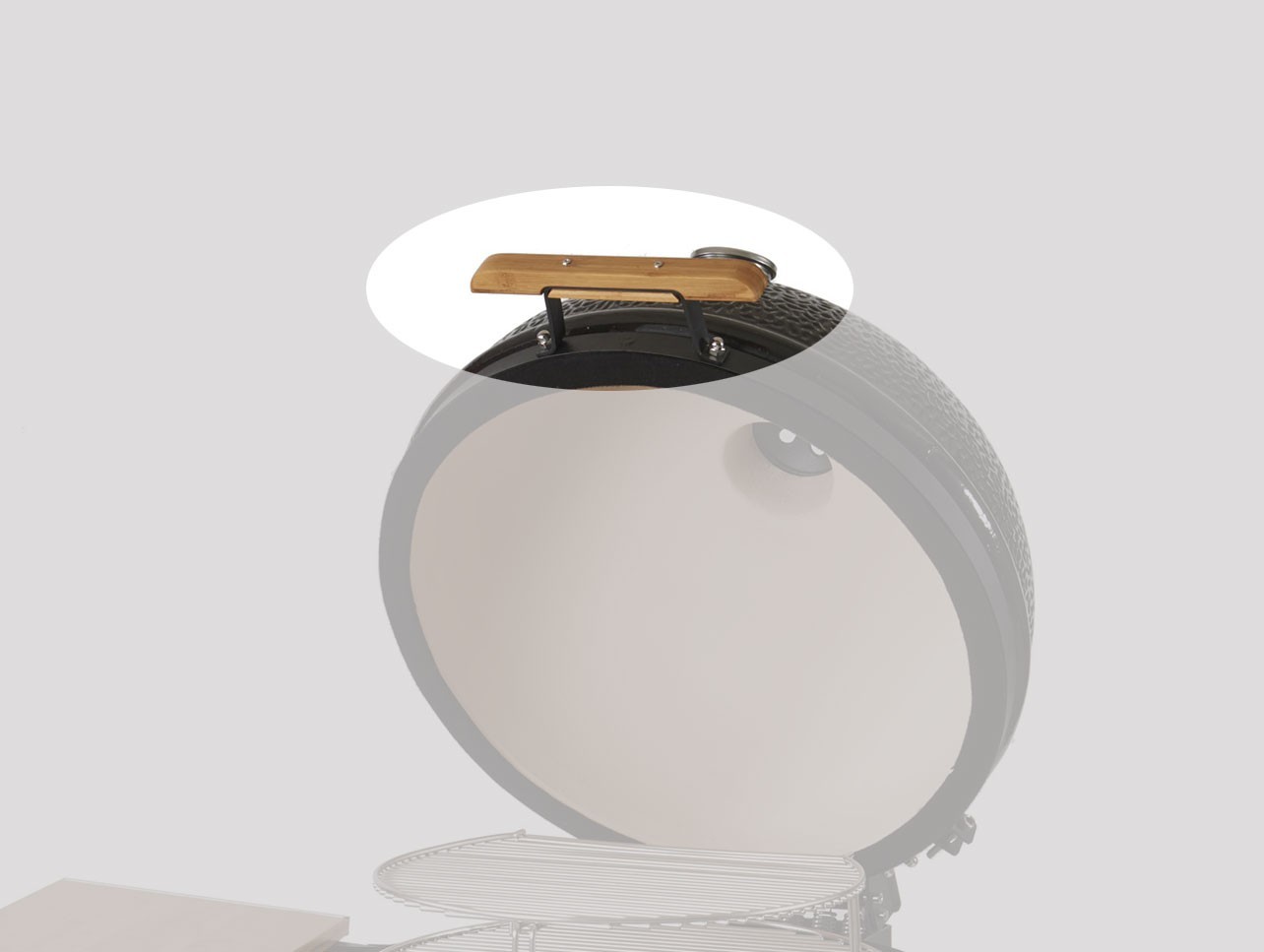 Deckelgriff / Ersatzteil Kamado-Kitchen zu Kamado Keramikgrill 18,8"