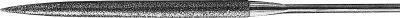 Diamant-Nadelfeile 140mm halbrund Pferd
