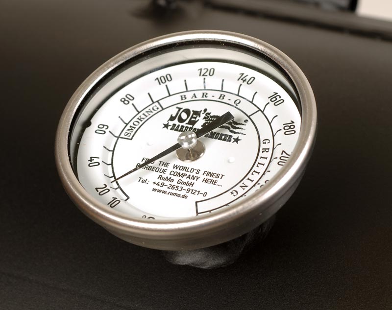 Thermometer Edelstahl 3" für JOE`S BBQ Smoker