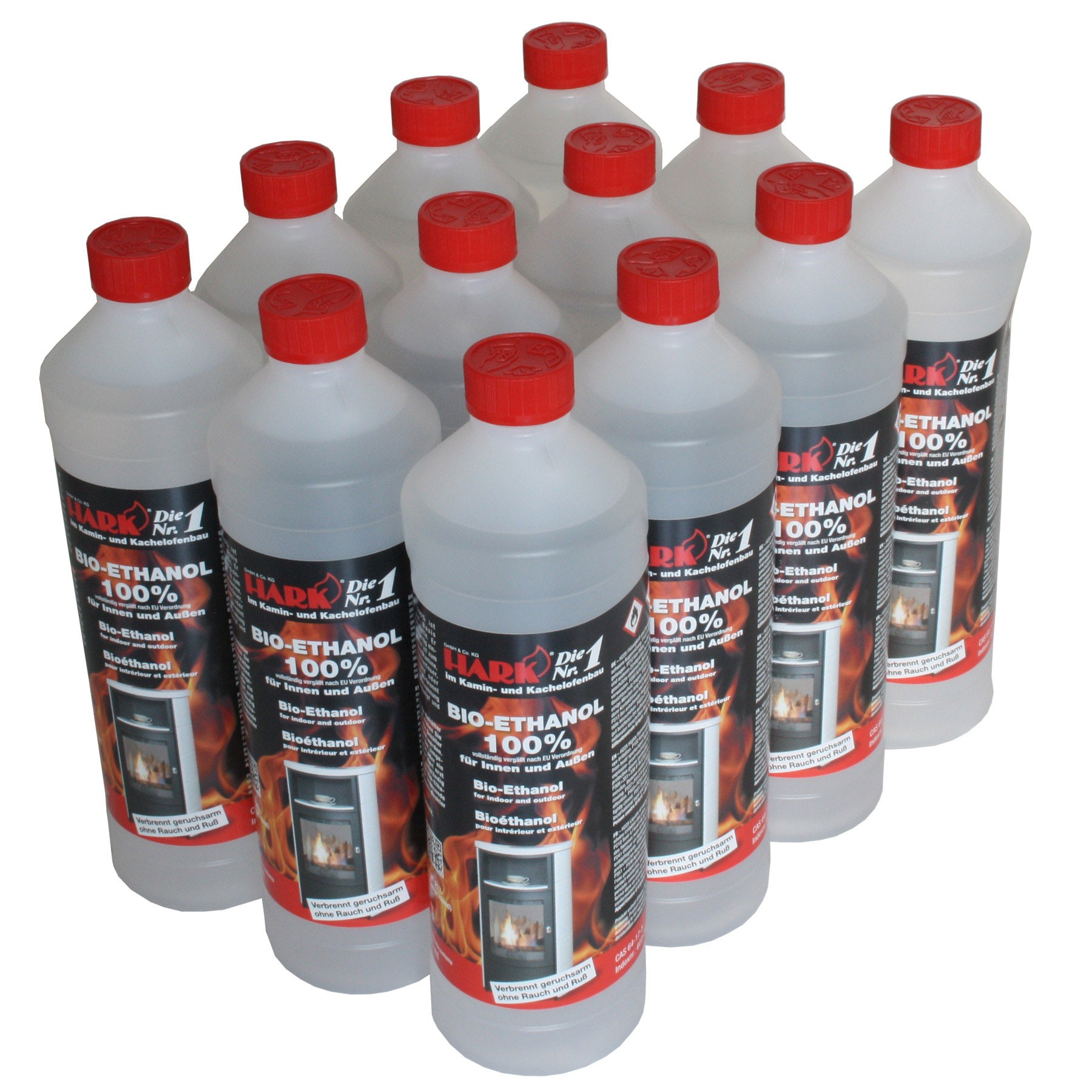 Hark Bio-Ethanol 100% 12 x 1 Liter
